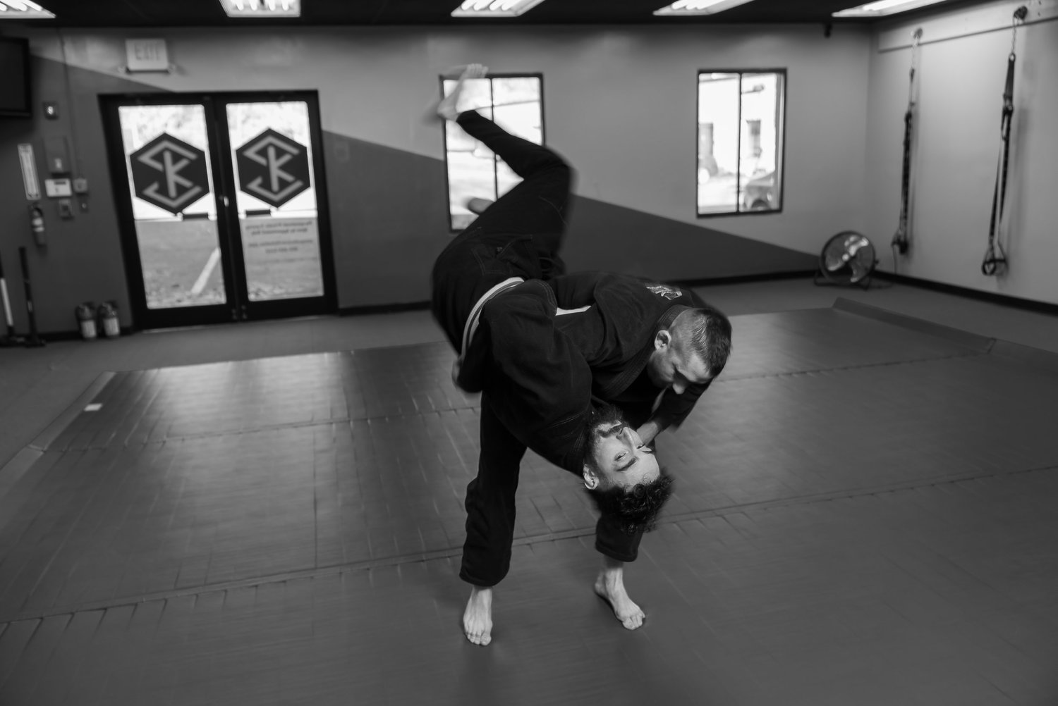 Law enforcement Jiu Jitsu training at Fight Republic